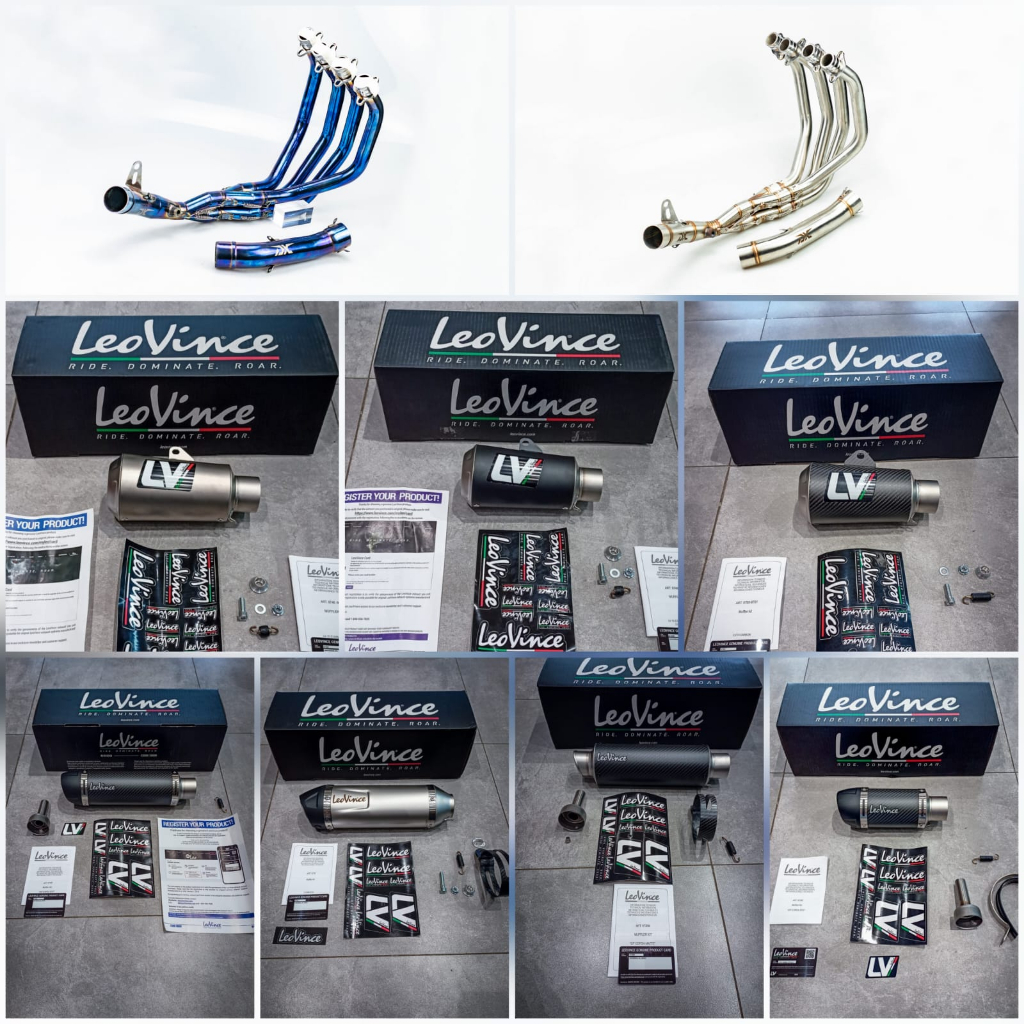 LEOVINCE FULLSYSTEM KAWASAKI ZX25R (HEADER DX GENERATION)