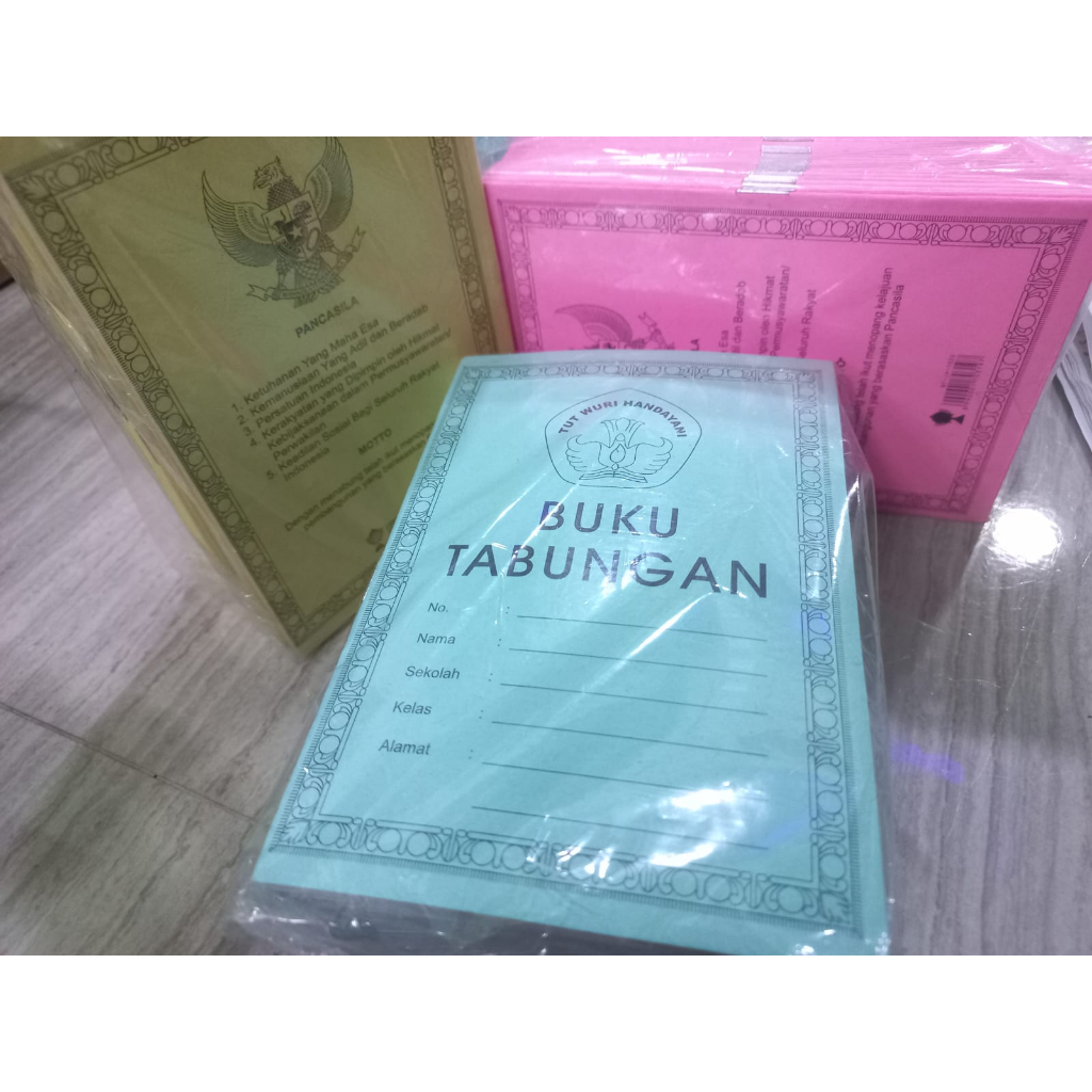 

PROMO BUKU TABUNGAN MIX WARNA