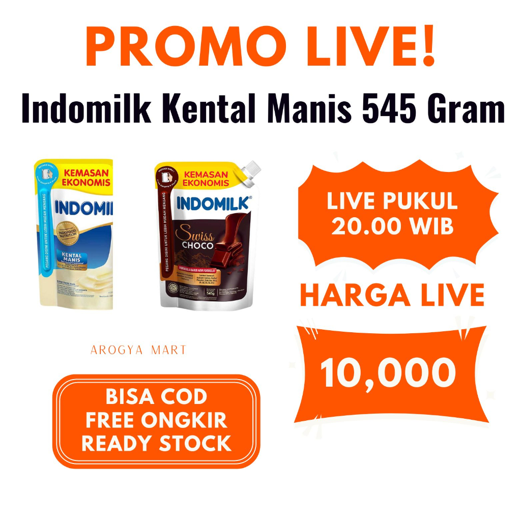 

Indomilk Kental Manis 545 gram