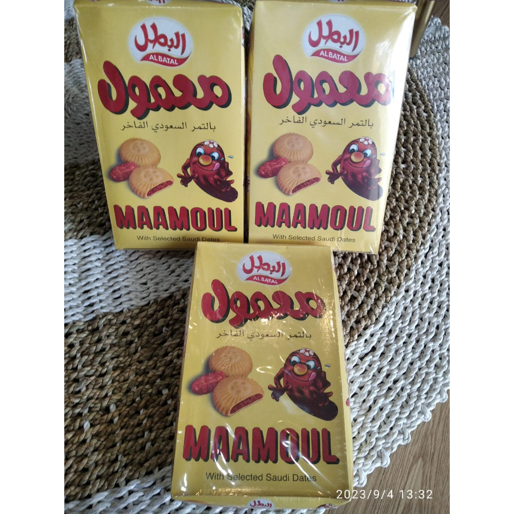 

Maamoul Biskuit Kurma 1box/ Biskuit Arab Mamoul 16pcs/ Kukis Kurma Al Batal Maamoul Box Ori/ Biscuits With Selected Saudi Dates