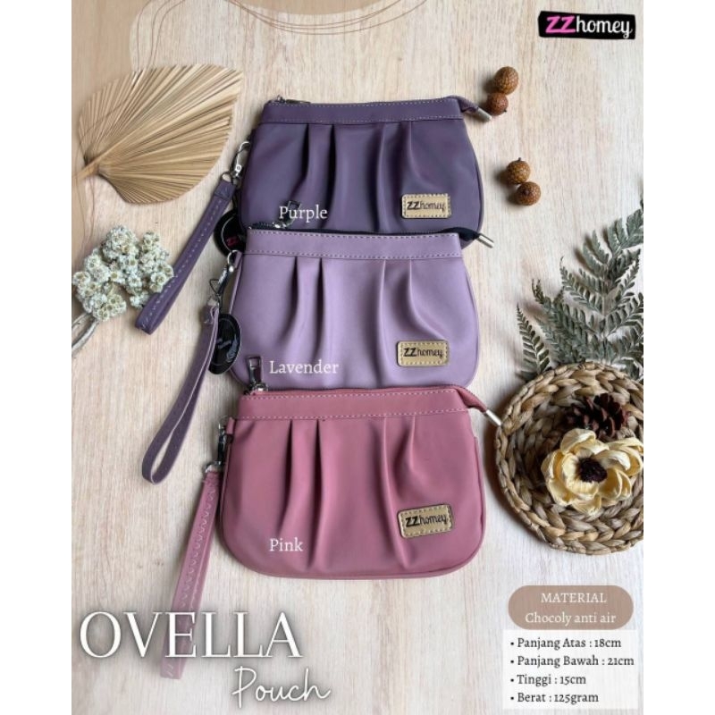 OVELLA POUCH BY ZZ HOMEY DOMPET WANITA CANTIK ANTI AIR