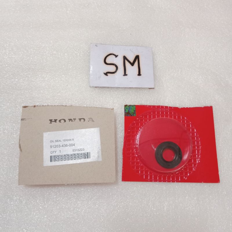 Seal Sil As Pompa Air Waterpump Honda V 110 125 150 PCX 91203-436-004 Asli Original Honda