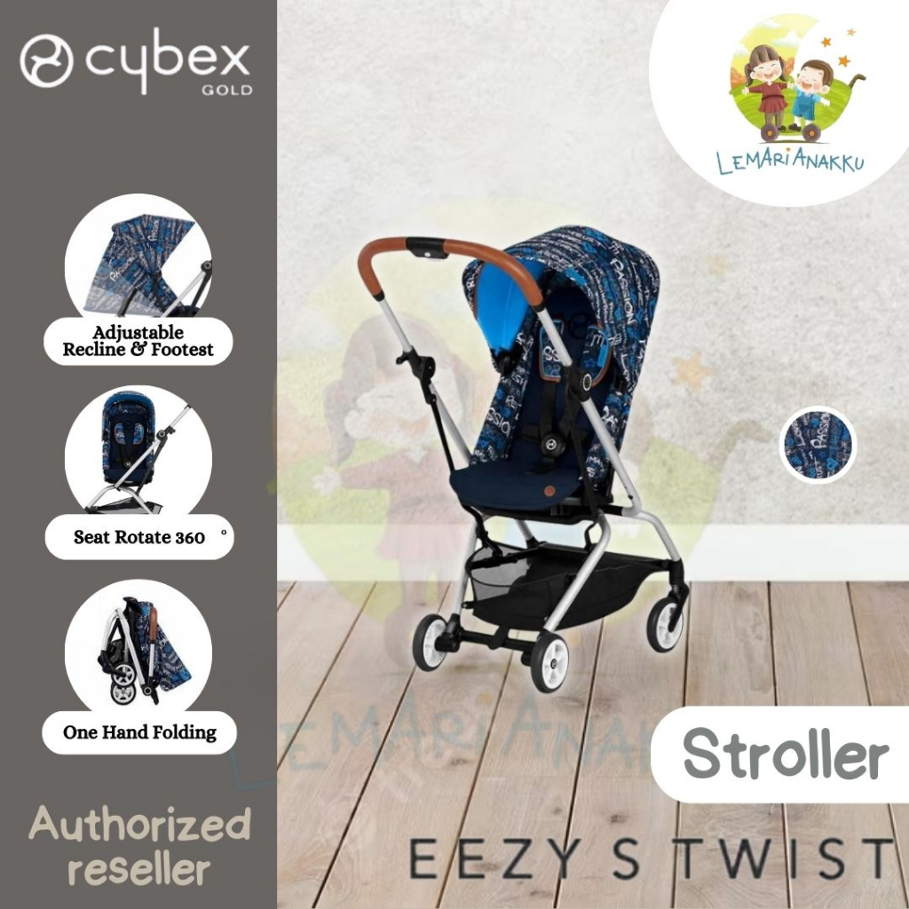 Stroller Kereta Dorong Bayi Cybex Eezy S Twist Fashion original New Cabin Size