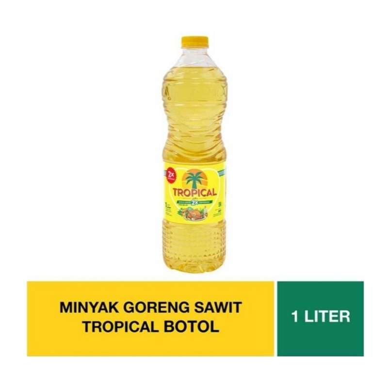 

tropical minyak goreng botol 1liter