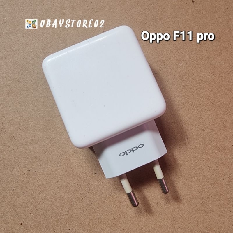 Adaptor Oppo F11 Pro 20 Watt VOOC Original 100% Cabutan [Second]