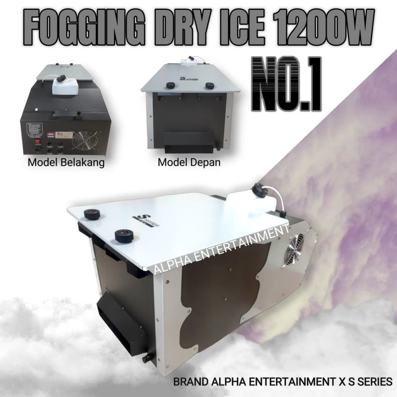 Mesin Asap Fogging DRY ICE 1200W ALPHA