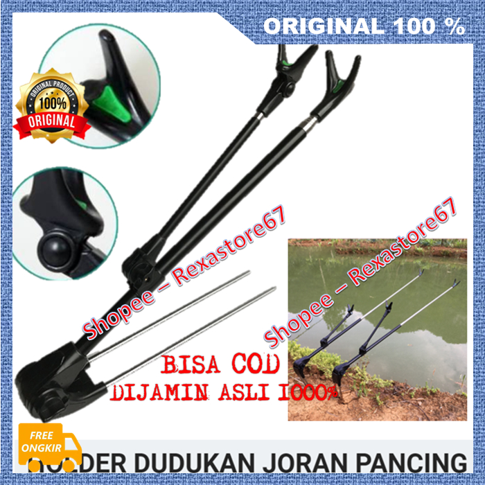 Stand Holder Joran Pancing Gagak Dudukan Joran Pancing Mancing Lebih Santai Dan Asik ASLI