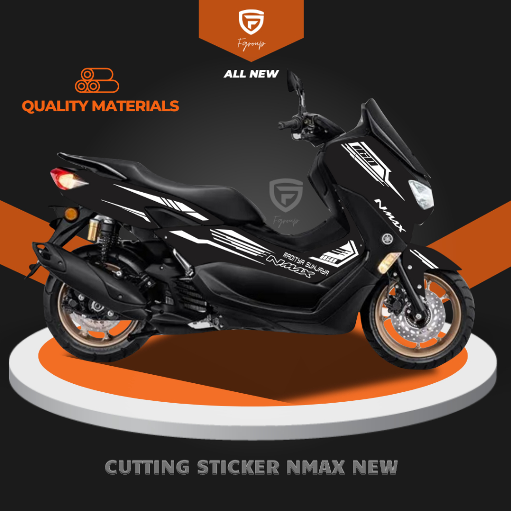 Cutting Sticker Nmax New | Stiker Motor Nmax | Stiker Body Motor Nmax