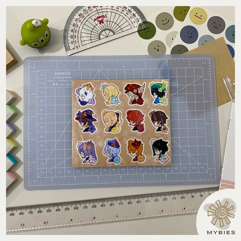 

Sticker Genshin Impact Ver 2 Kiss Cut (12pcs)