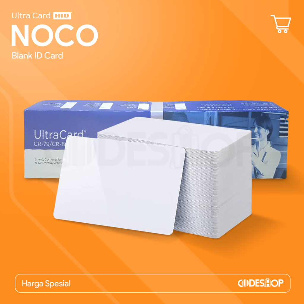 

BLANK CARD PVC Ultracard NOCO CR-79 / CR-80 isi 100 Pcs