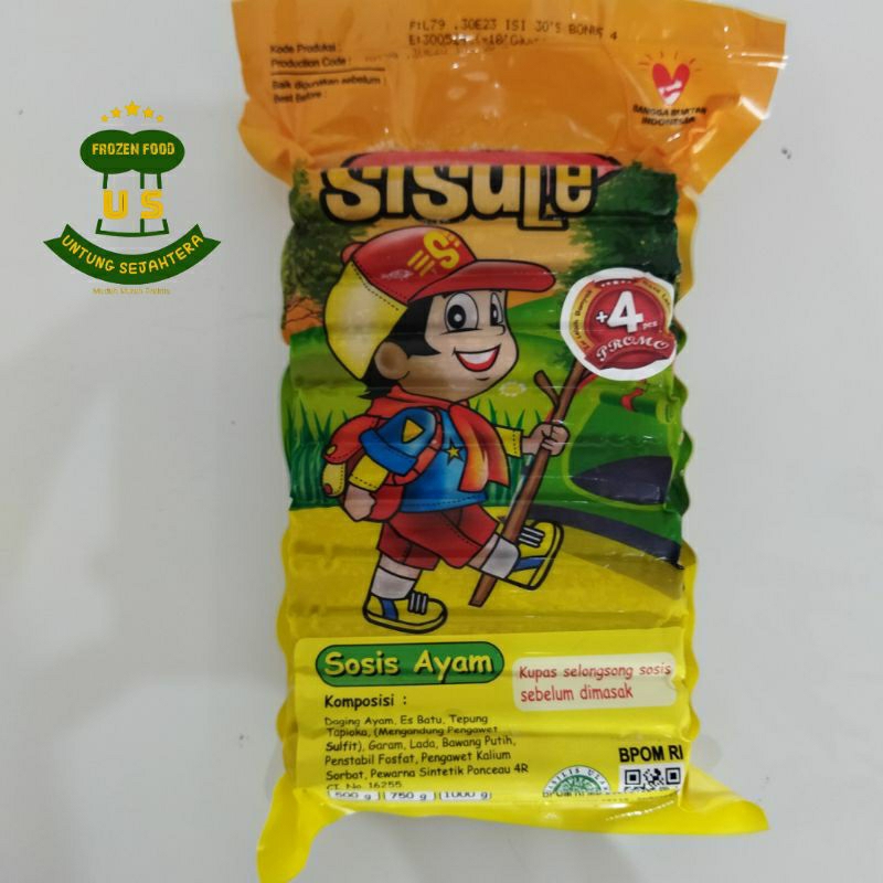 

Sosis Sisule ayam Bolang Sapi isi 30 +4 Sosis Ayam Sosis Sapi Sisule 750gr sosis sapi murah Sosis ayam murah