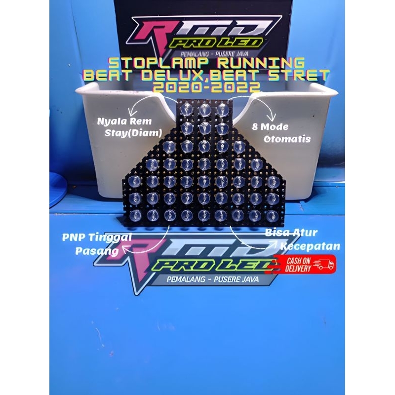 STOPLAMP RUNNING BEAT DELUX,BEAT STREET 2020-2022