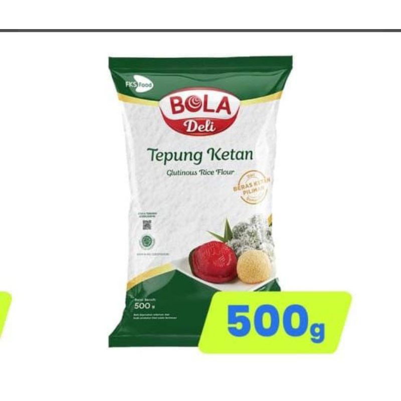 

Tepung Beras / Tepung Ketan Bola Deli 500gr