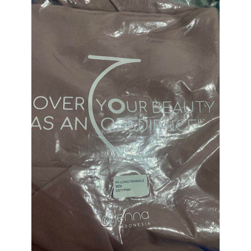 Fk longtriangle dusty pink