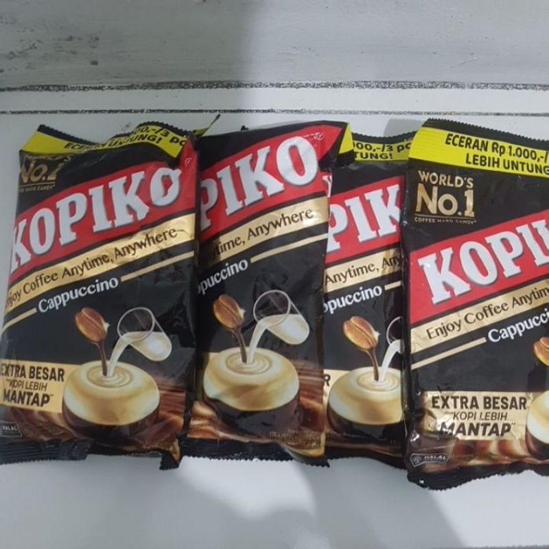 

Permen Kopiko Cappucino 1 Bungkus 175 gram isi 50 pcs