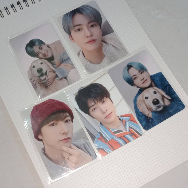 Mark Jaemin nct home fatcaron, Jaemin Renjun nct home book tincase, Jaehyun BTO Blue to Orange