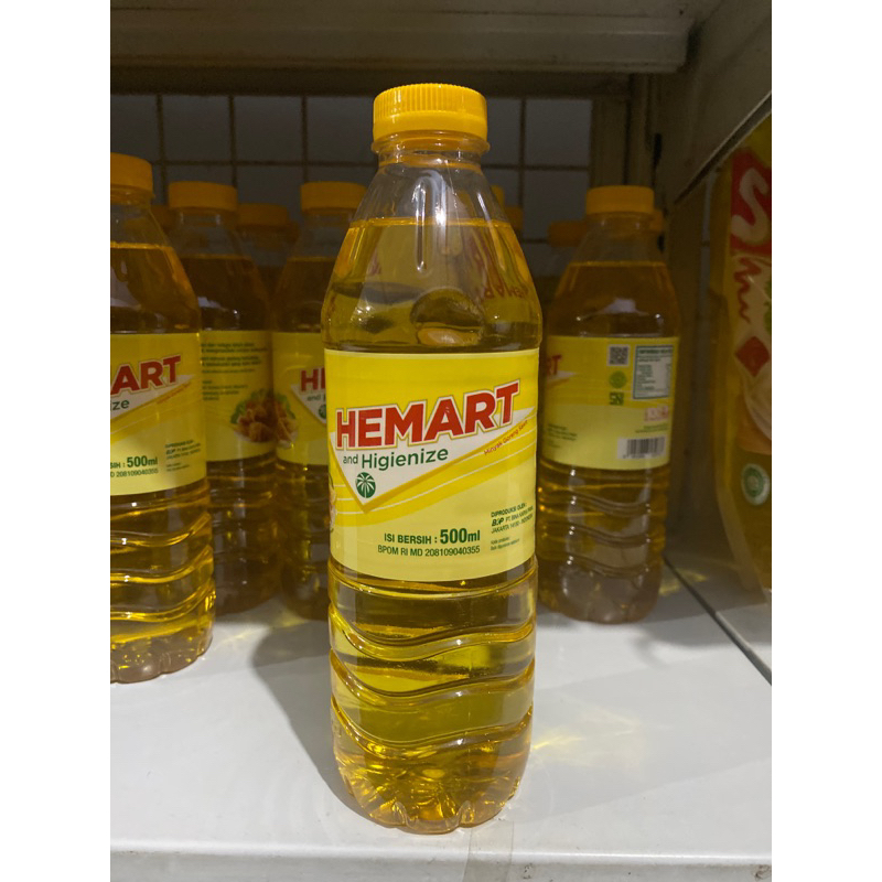 

Minyak Goreng Hemart Botol 500ml