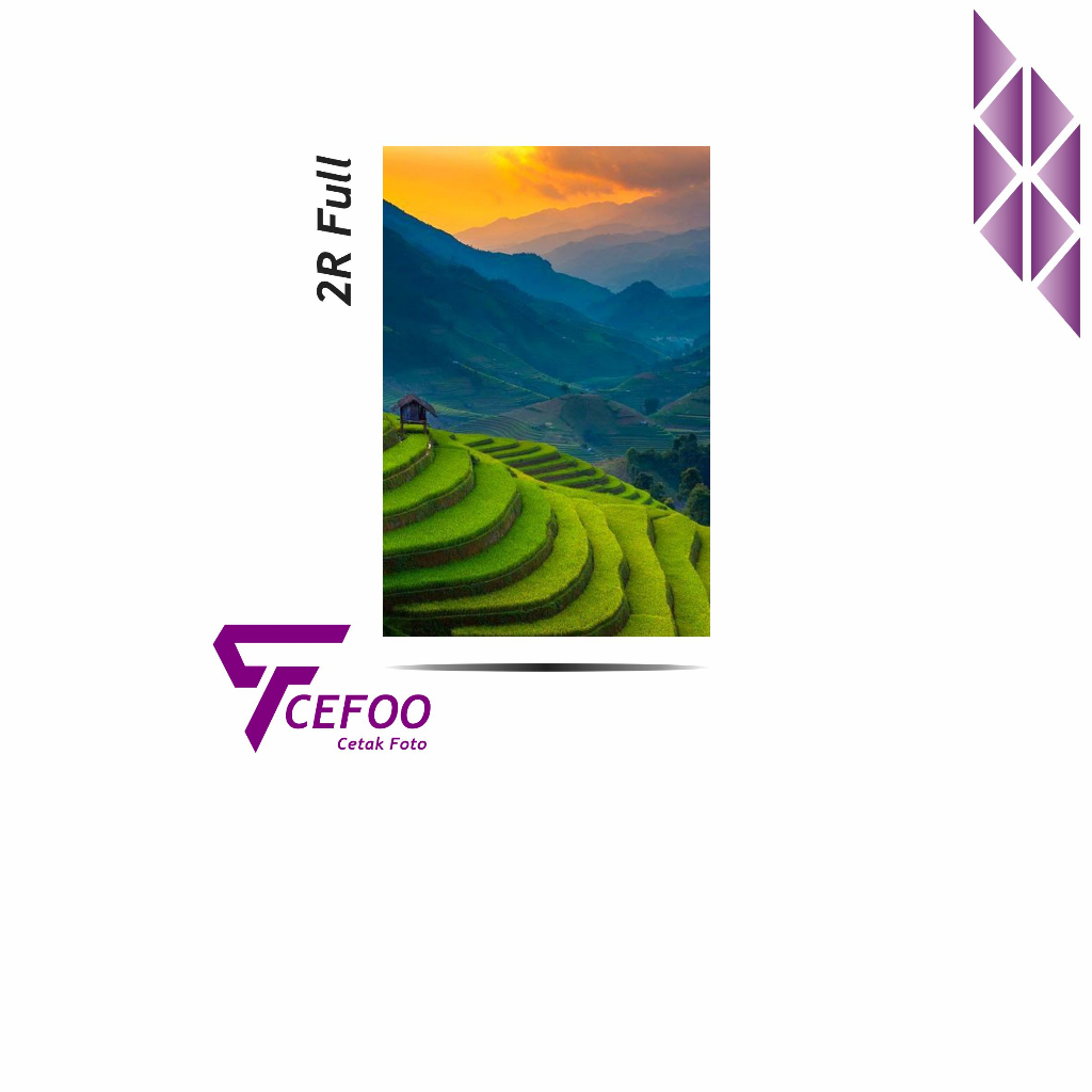 Cetak Foto 2R Full