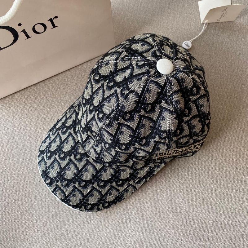 Topi Christian Dior list kanvas GRADE ORIGINAL