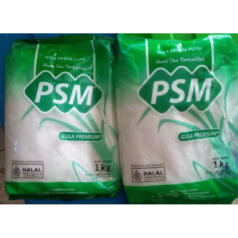 

[SR-Mart] Gula putih kemasan PSM 1 Kg