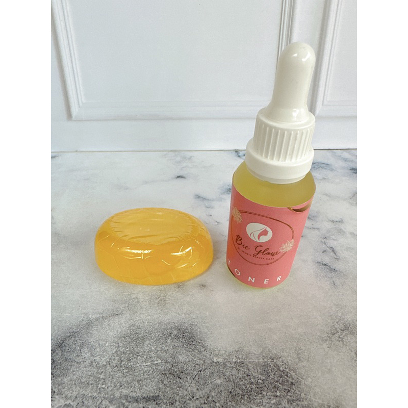 toner dan sabun bie glow