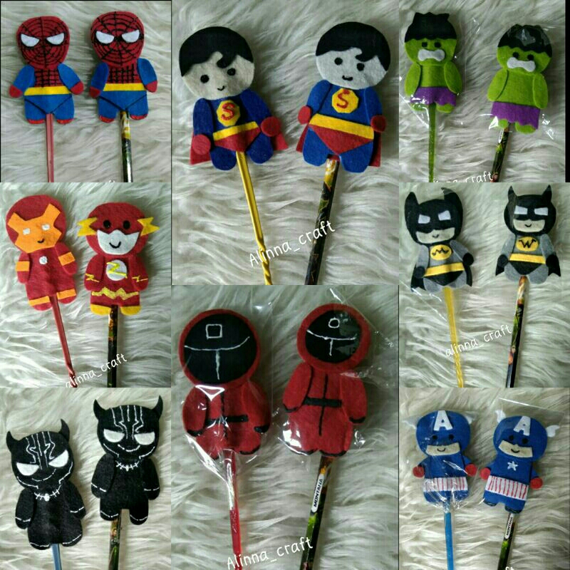 Kalam ngaji Flanel karakter cowok