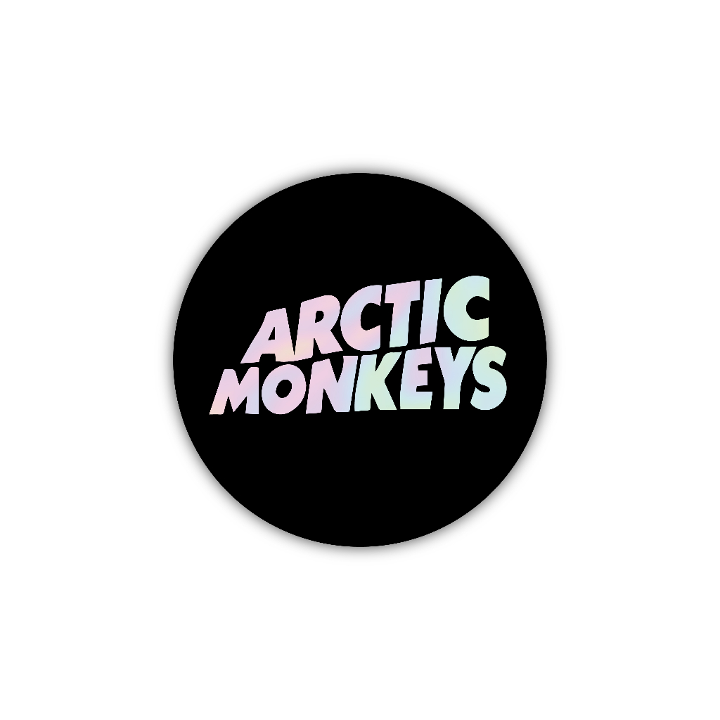 

sticker artic monkeys, stiker hologram satuan- Z015
