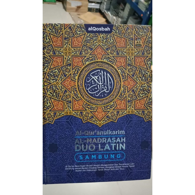Al Quran Al-Madrasah Duo Latin Sambung A5