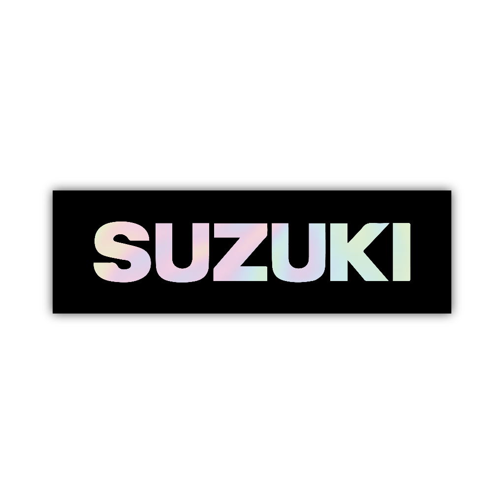

sticker suzuki, stiker hologram satuan- Z028