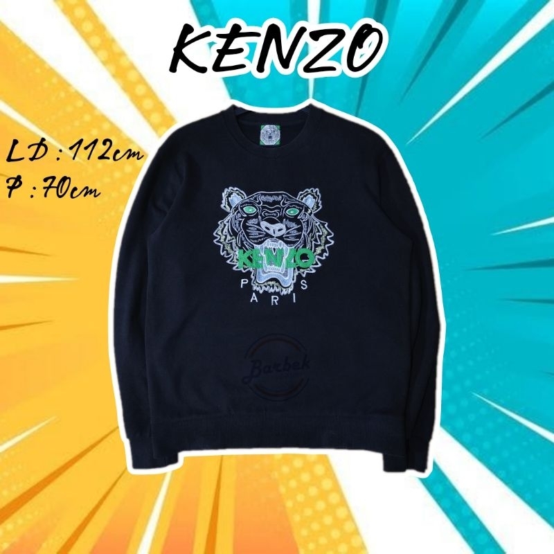 Crewneck KENZO Second Preloved Bekas