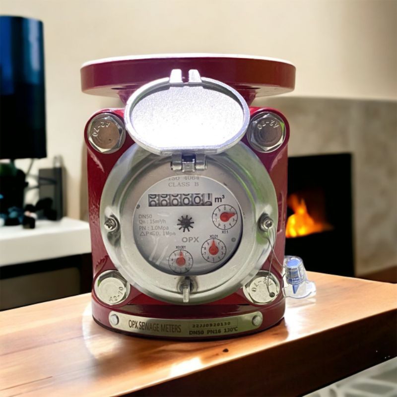 Flow meter Air Limbah 4 Inch Flow Meter Air Panas 130 Derajat Celcius