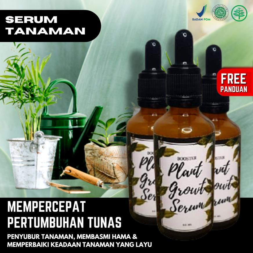 Serum Tanaman Hias Pupuk Cair Daun Organik spray Leaf Plant Growth Booster Lebih Ampuh Dari Albero W