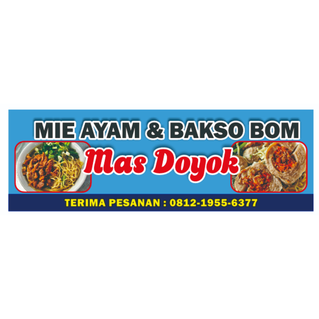 

Banner Spanduk Mie Ayam Bakso