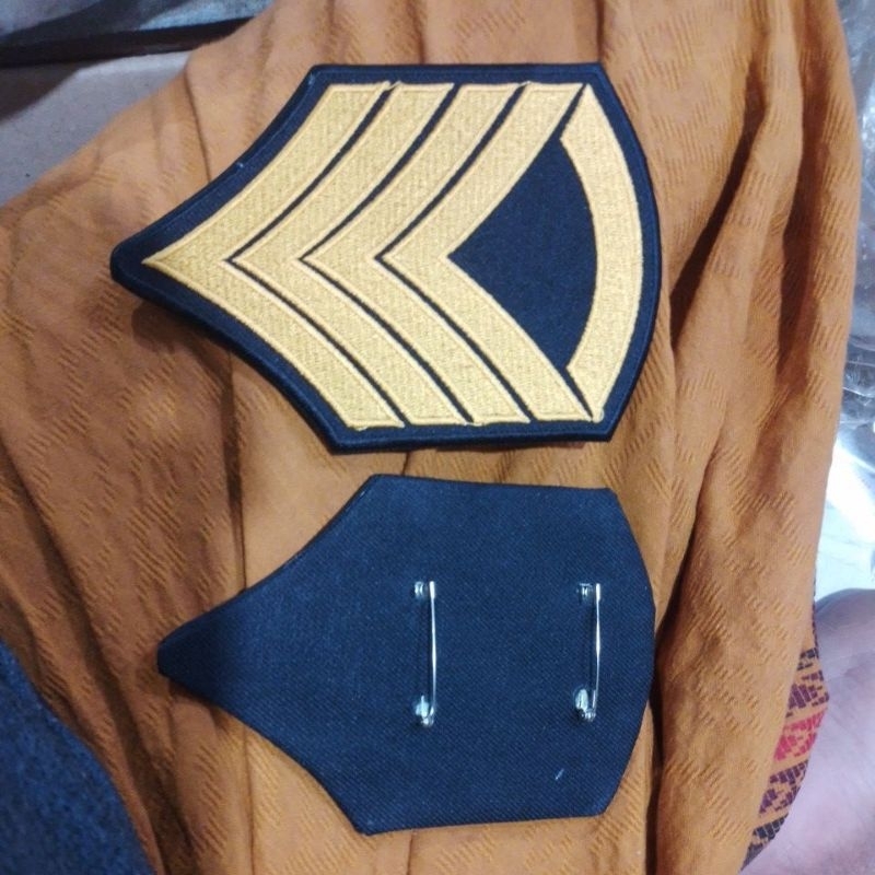 sevron pelayaran peniti 1 4 begron hitam