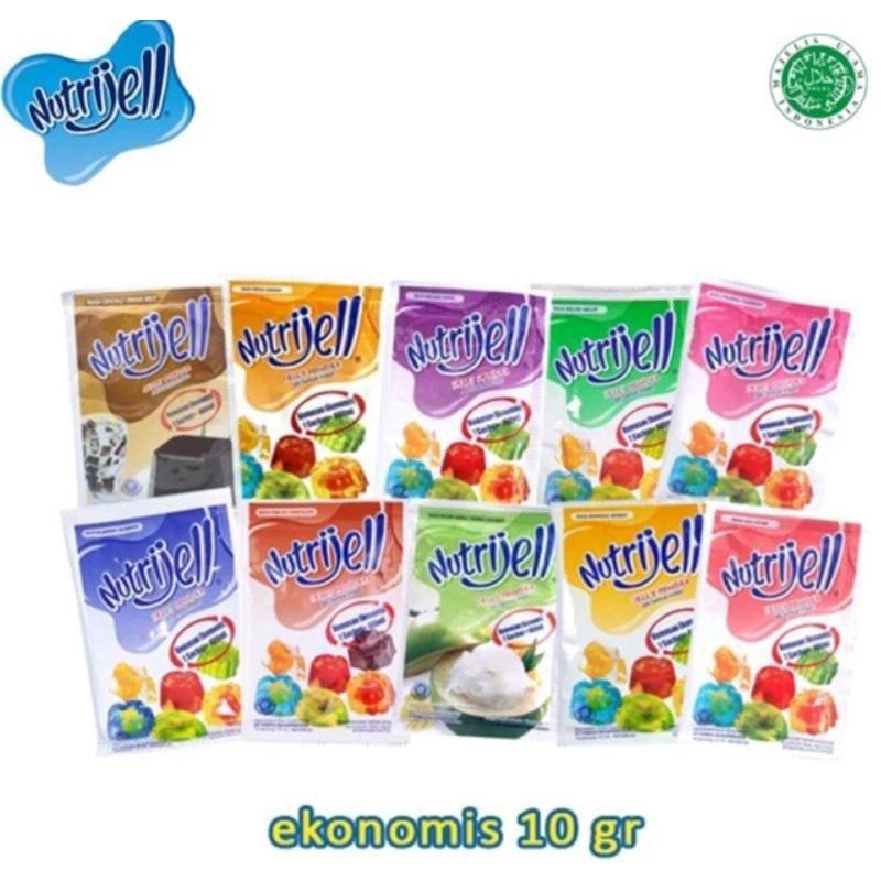 

nutrijell sachet aneka rasa / jelly nutrijell / agar agar