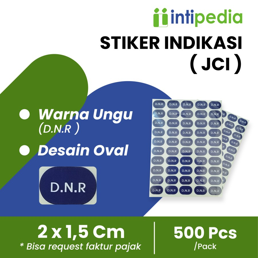 

STIKER INDIKASI RISIKO JCI UNGU (D.N.R)