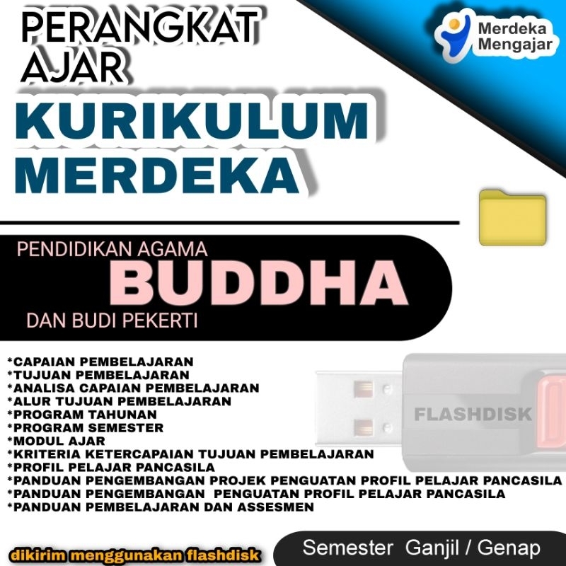 PERANGKAT AJAR KURIKULUM MERDEKA AGAMA BUDDHA ,  MODUL AJAR KURIKULUM MERDEKA, SD SMP SMA