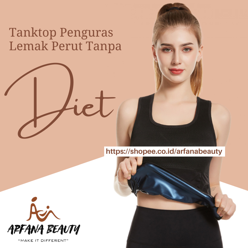 Korset Tanktop Baju Pakaian Dalam Wanita Pembakar Lemak Baju Olahraga Gym Fitness Body Sexy Pengecil