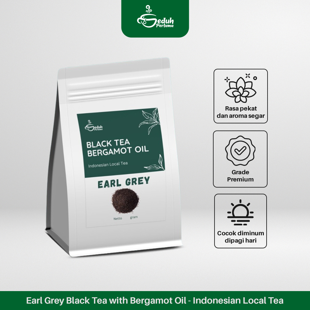 

Seduh Pertama Grosir - Premium Earl Grey Teh Hitam Dengan Bergamot Oil