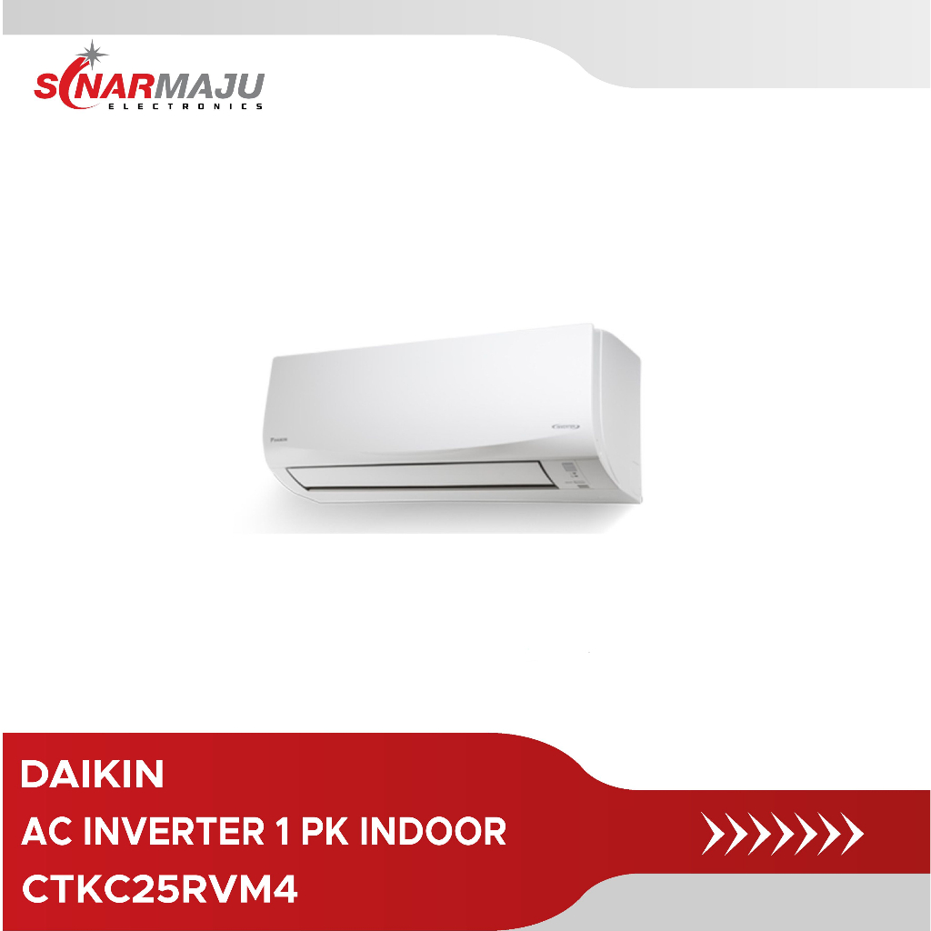 AC Inverter Daikin 1 PK Indoor CTKC25RVM4 FREE INSTALASI (Indoor Only Tanpa Outdoor)