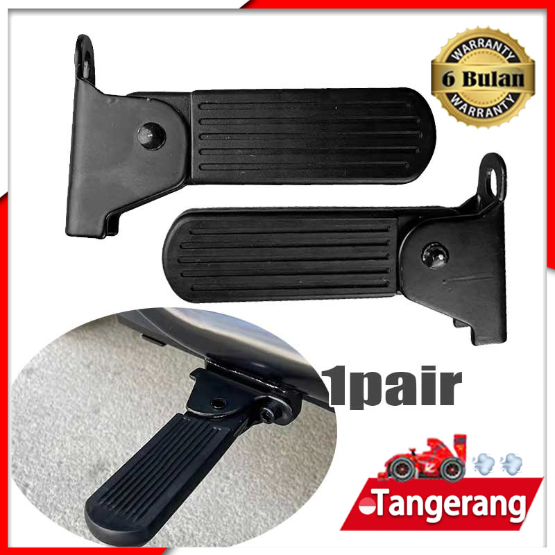 Promo 1 Pasang Pedal Belakang Sepeda Listrik Foot Step Depan Lipat Jalu Lipat Tidak Mudah Pecah