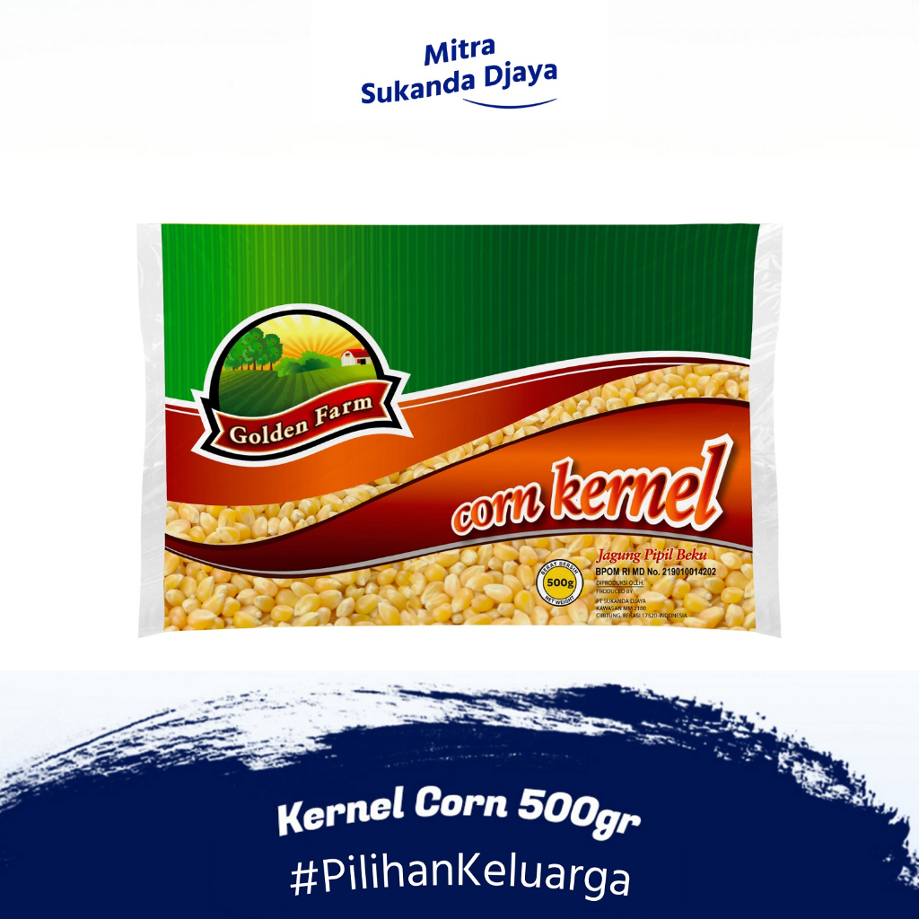 

GOLDEN FARM Kernel Corn Frozen Jagung Beku