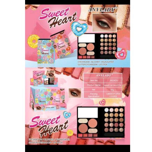 EYESHADOW ANYLADY PALETTE 8624