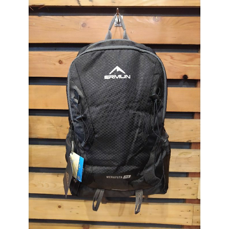TAS RANSEL/DAYPACK ERMUN RS 30024 WERAFUTA 25L + RAIN COVER