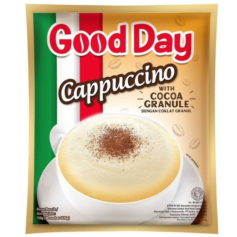 

Good day cappucino 25gr