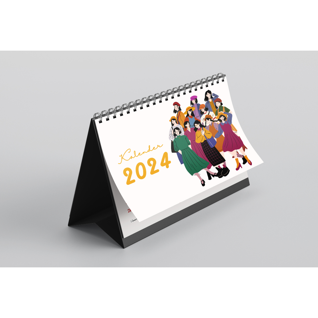 Kalender Meja / Kalender Duduk