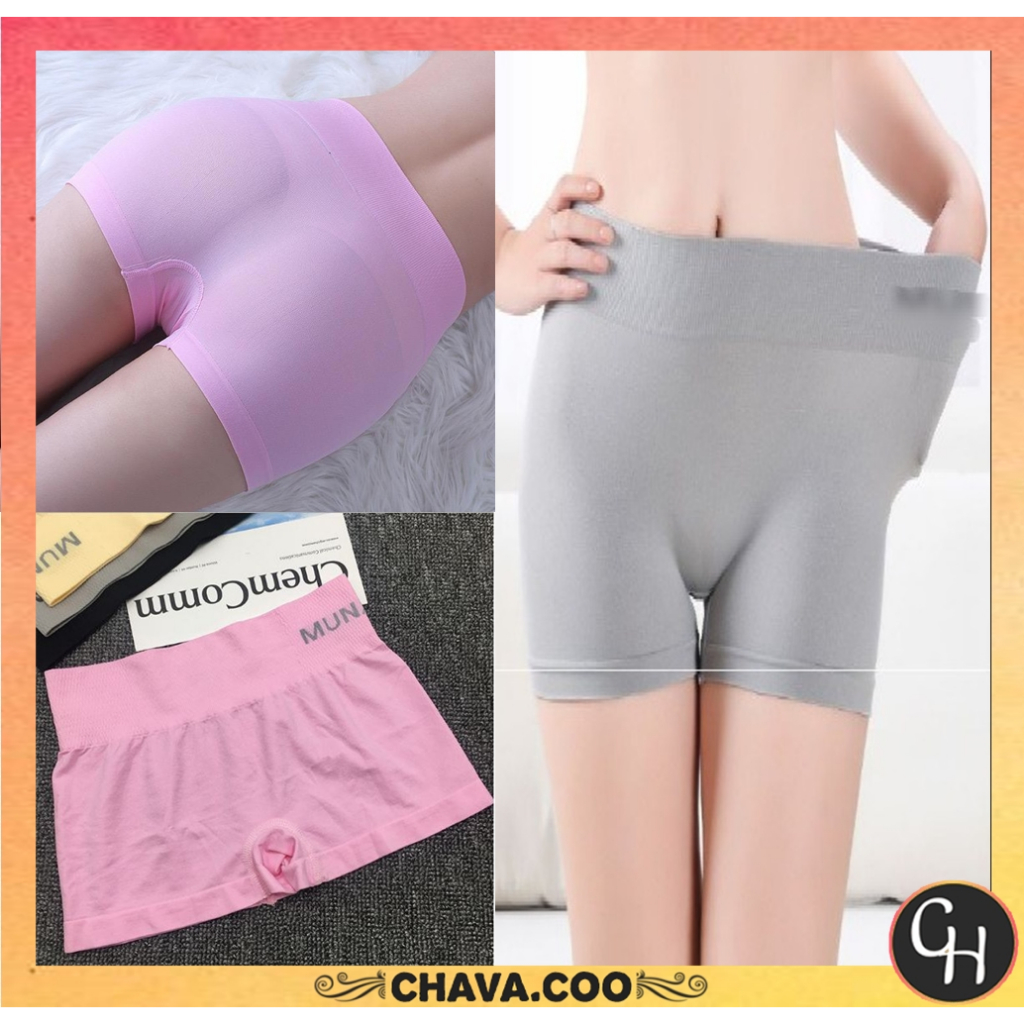 CHAVA | CP031 Celana pendek Short Boxer korset Munafie Slimming Celana cd Wanita Korset cod
