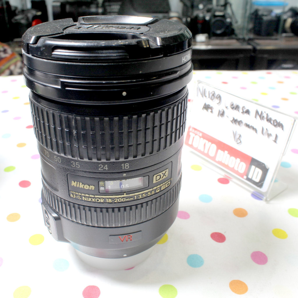 Lensa Nikon AFS 18-200mm vr1