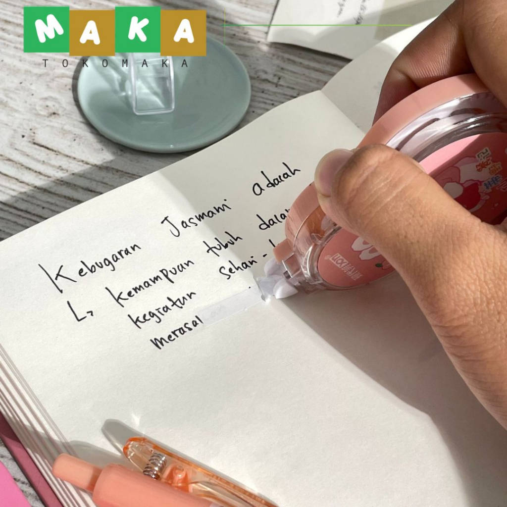 

Correction tape 2 in 1 rabbit girl ( 1 correction tape + 1 pen ) XDM-6221 panjang 30 meter tipe x roll tipe ex pita tip ex penghapus pen cair peralatan sekolah perlengkapan alat tuis kantor