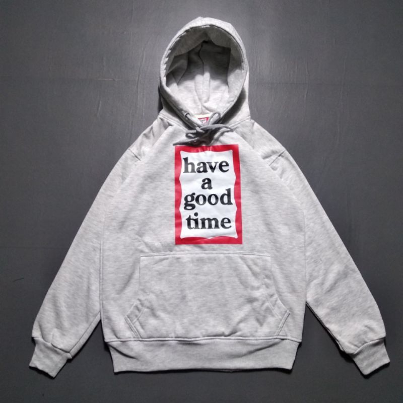 Jaket Sweater Hoodie Have A Good Time Unisex Full Tag